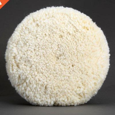 1Pc 7 Inch Wool Polishing Buffing Pad Car Polisher Buffer Wa