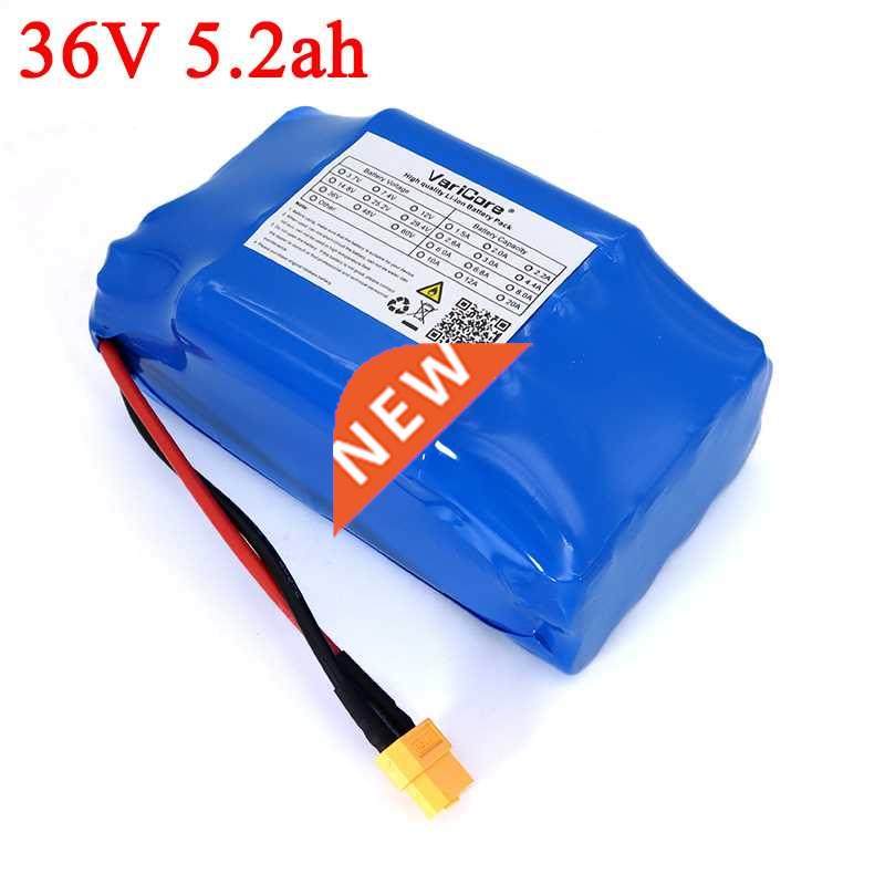 36V 5.2AH 4.4AH rechargeable li-ion battery pack lithium ion