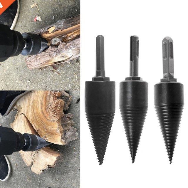 1PC 130x32mm Firewood Machine Drill Wood Cone Reamer Punch D