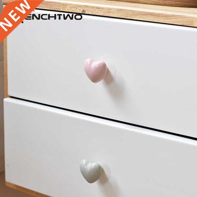 Nordic Rural Ceramic Knobs Kitchen Closet Dresser Shoe Cabin