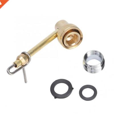 Homebrew Brass Beer Jet Bottle Washer Sink Faucet Adapter Fa
