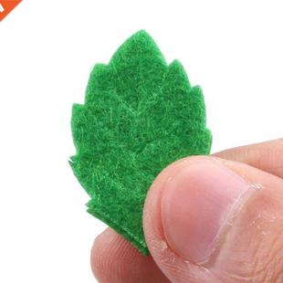 Leaf Card Sewing Green DIY Leaves Decorating 200pcs Making