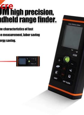 Red Light Haneld LCD Digital Laser Rangefinder High Accura
