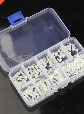 160Pcs Metric M3 8 Sizes Assortment Stand-off Nylon Screws B