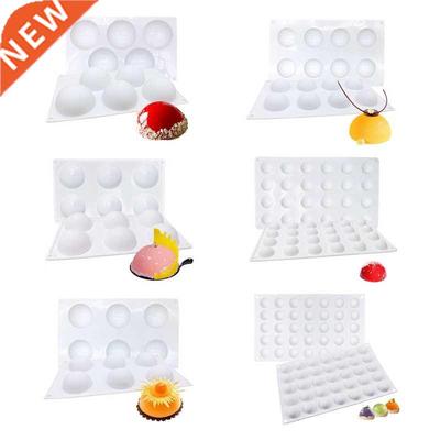 Semicircle Silicone Mold Candy Molds Cake Chocolate Decorati