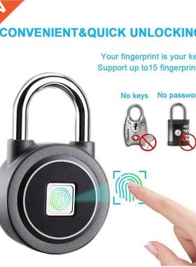 Fingerprint Padlock, luetooth Lock, APP, IP65 Waterproof, S