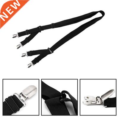 2Pcs Bed Sheet Elastic Gripper Clip Strap Fastener Mattress
