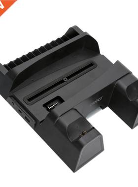 OIVO PS5 Dual Controller Charger Console Vertical Cooling St