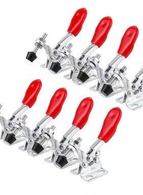 8Pcs Woodworking Clamps GH-201A Horizontal Toggle Clamp 27Kg
