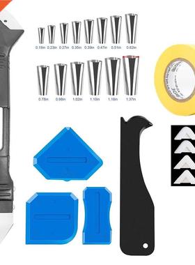 6In1 Silicone Caulking Finishing Sealant Grout Tool 14Pcs Ca