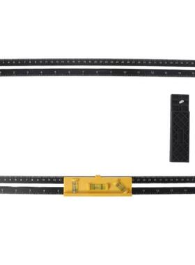 4 Folding Tile Hole Finder Aluminum Alloy Angle Ruler Finder