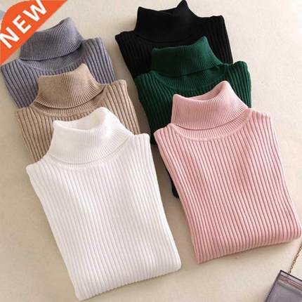 On Sale Pullover 2021 Autumn Winter Women Knitted Foldover T
