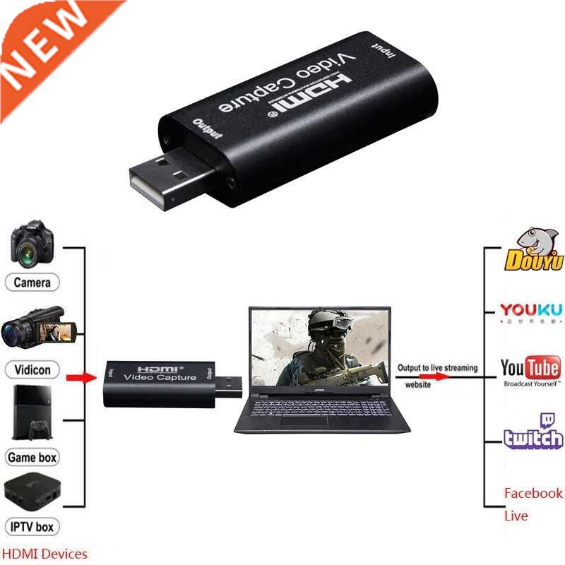 Mini Video Capture Card USB 2.0 HDMI Video Capture Grabber P