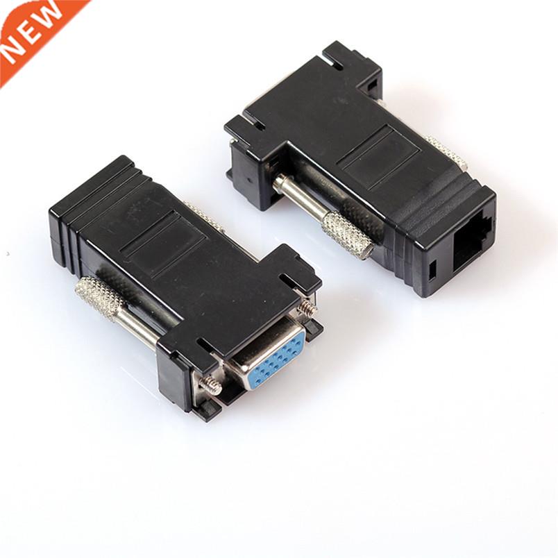 D3 VGA Extender Male Female to LAN RJ45 CAT5 CAT6 Network Ca