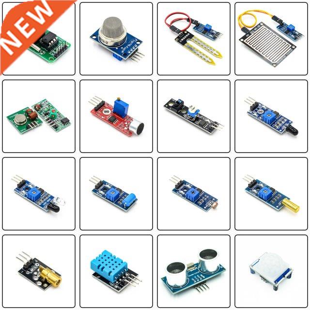 16 in 1 Modules Sensor Kit Project Super Stter Kits for