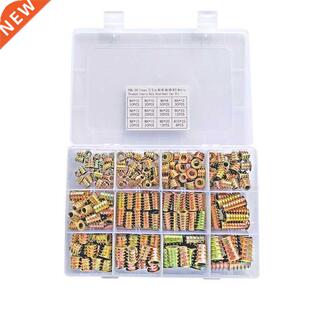 265 Pieces 12 Size M4-M10 Metric Threaded Inserts Nuts Furni
