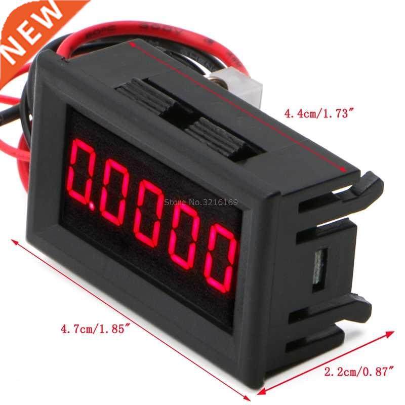 For 0.36 LED Display Meter Ammeters Panel 5 Digit Current Am