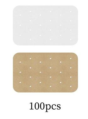 100-Pack Air Fryer Parchment Paper Liners Baking Paper Resis