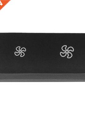 Decal AC Button Trim Interior For BMW X5 E70 X6 E71 Black A