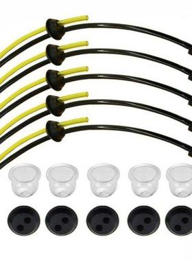 15Pcs/set Lawn Mower Fuel Filter Pipes Fuel Hose Seal Hedge