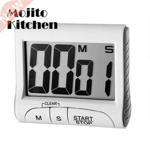 Timer Clock Large Portable Screen Countdown LCD Alar Digital
