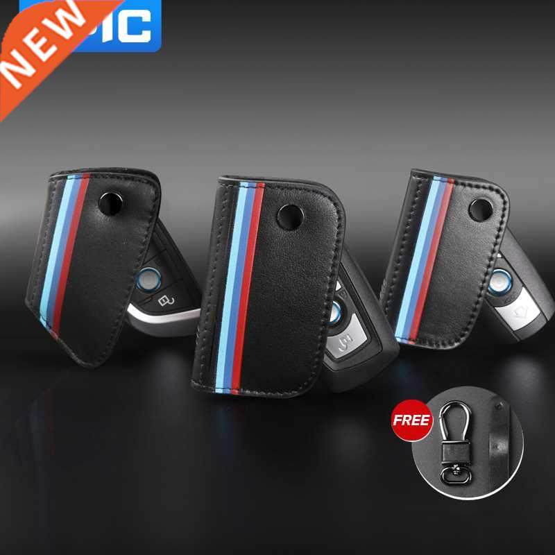 TPIC Genuine Leather Key Holder For BMW E90 F30 F34 F10 E70