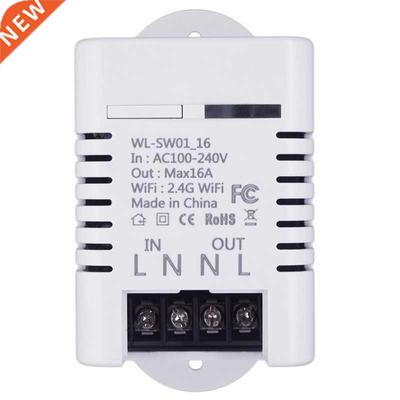 2.4G Wifi Smart Switch Relay 16A Tuya Smart Life App Wireles
