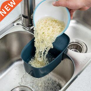 Kitchen Sink Strainer Creative Vegetable Fruit Drainer Baske