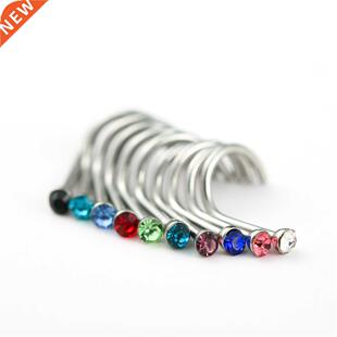 Nose Piercing Style Punk Ring Fake 40Pcs New