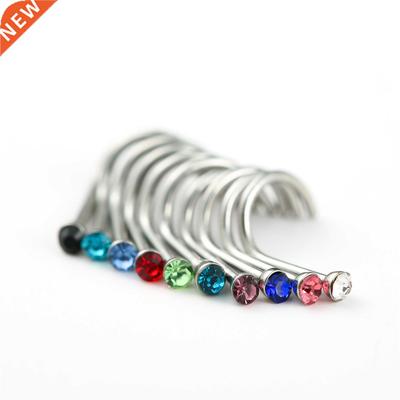New 10/20/30/40Pcs Fake Nose Ring Punk Style Piercing Nose