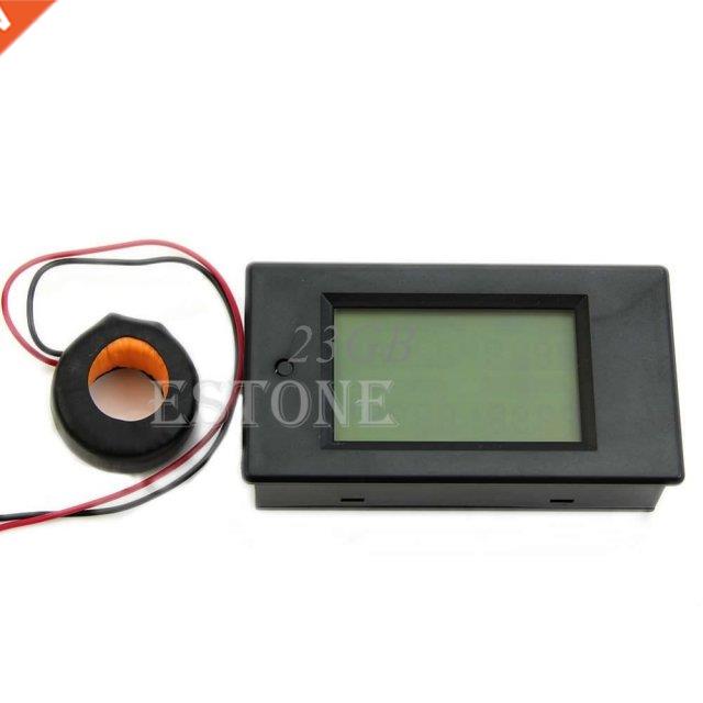 AC 100A LCD Dgtal Volt Watt Power Meter Ammeter Voltmeter