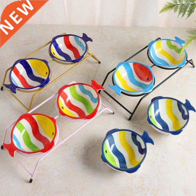 Pet Bowl Stand Raised Food and Water Bowls Feeder Table Elev