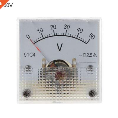 91C4 DC Voltmeter Analog Panel Voltage Meter Mechancal Pon