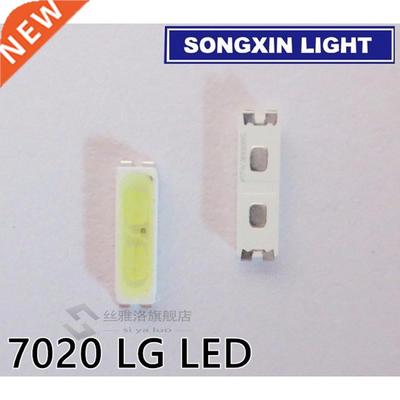 100pcs FOR LG Innotek LED LED Backlight 0.5W 7020 3V Cool wh