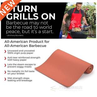 Butcher Paper Peach Pink Grade Kraft Food 45.7cmx5. Roll