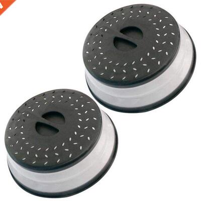 2 Pack Collapsible Microwave Splatter Cover, Microwave Cover
