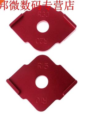 2 Pcs Wood Panel Radius Quick-Jig Router Table Bits Jig Corn