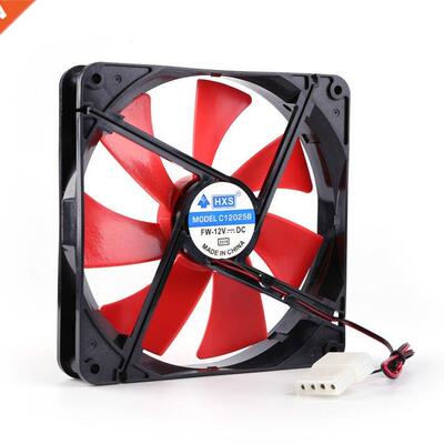 140mm Computer Case Fan 12V 4 Pin Silent Cooling Fan CPU Coo