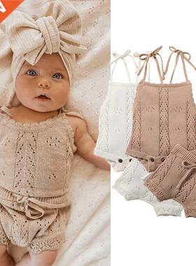 Kids ay Summer Clothes for Neworn ay oys Girls Solid L