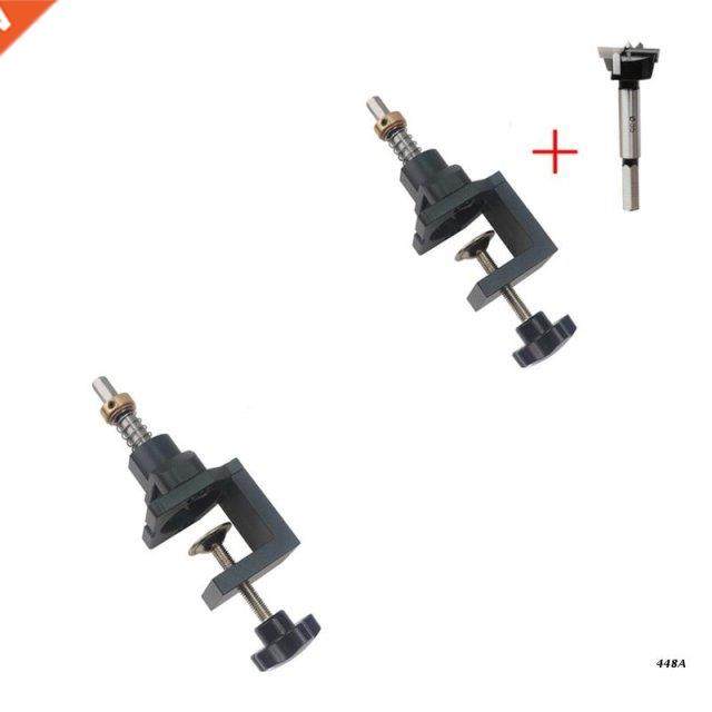 35mm Hole Drill Guide Locator Woodworking Cabinet Door Insta