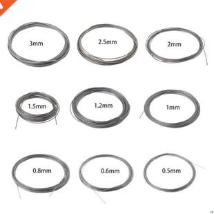 Steel Wire Lifting 304 Cable Fishing Stainless Soft 10m Rope