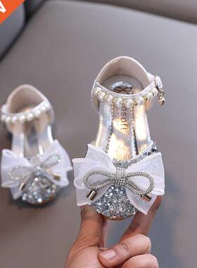 Girls Sandals 2022 New Summer Fashion Little Girl Princess S