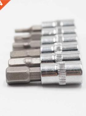 6pcs 1/4 Inch Hex Bit Socket Set Allen Key Spline Bits H3 H