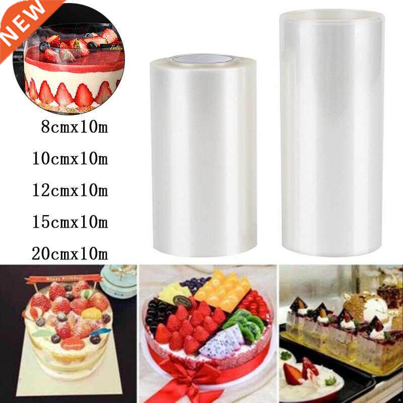 1 Roll Cake Surround Film Transparent Cake Collar Kitchen Ac