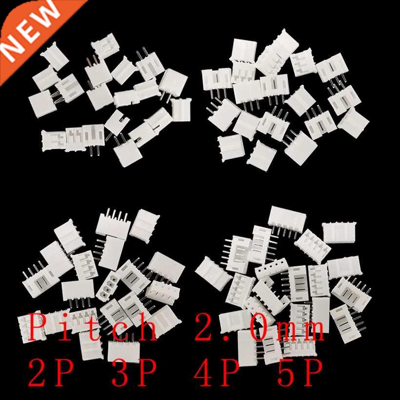 100Pcs JST PH 2.0 2//4/5 Pin Plastic Housing Male Female Pi