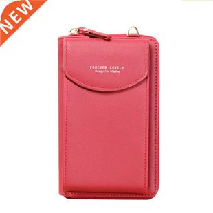 Diagonal Multifunctional Women Phone Wallet Mobile Clut