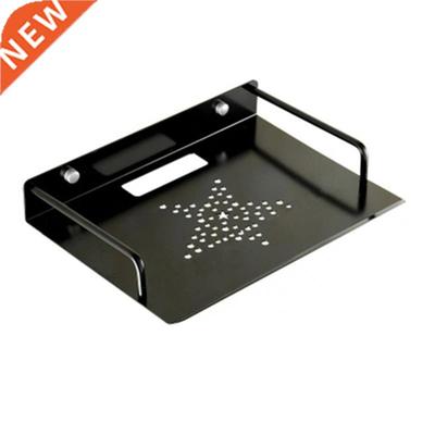 DWZ Wall Mounted Black/Sliver Storage Shelf Aluminum Single-