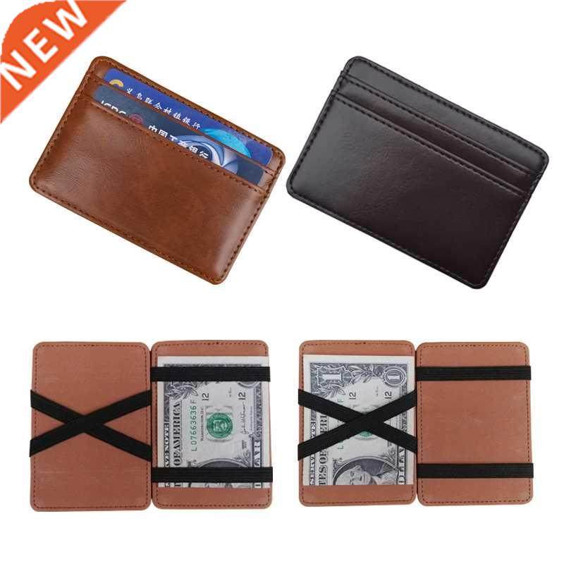new arrival high quality leather magic wallets fashion small