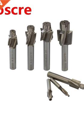 7PCS H.S.S. 4T Counterbore Set End Mill M3-M12 Cutter Stainl