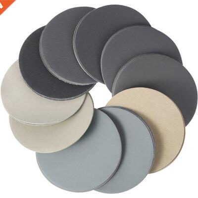 50pcs 5 Inch Sanding Disc Silicon Carbide Sanding Pads Hook